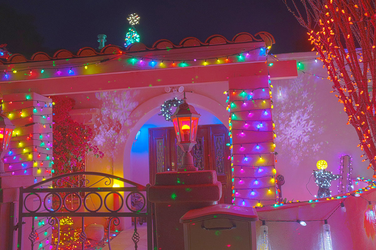 Close up of entrance